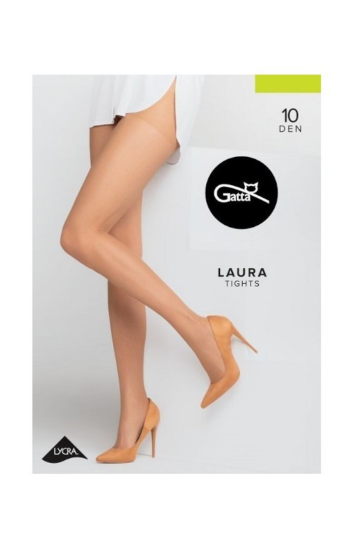 Punčocháče Gatta Laura 10 DEN 5-XL