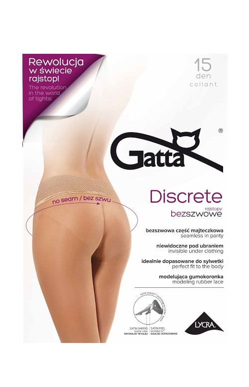 Punčocháče Gatta Discrete 15 DEN 2-4
