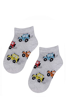 Ponožky Gatta CKOL G14.N59 Cottoline jaro-léto chlapecké vzorované 15-20