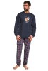Pyžamo Cornette Kids Boy 593/113 Reindeer dl/r 86-128 Merry Christmas #3
