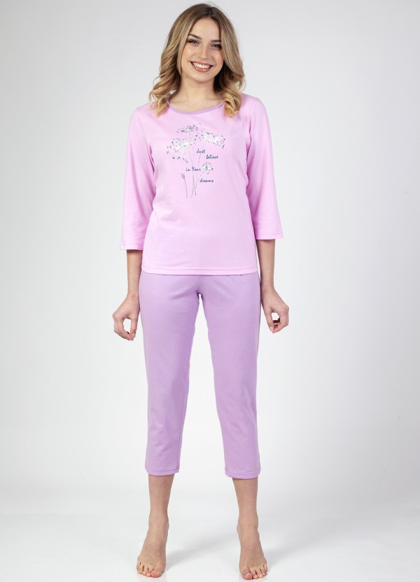 Pyžamo Regina 671 3/4 2XL-3XL Z25 dámské