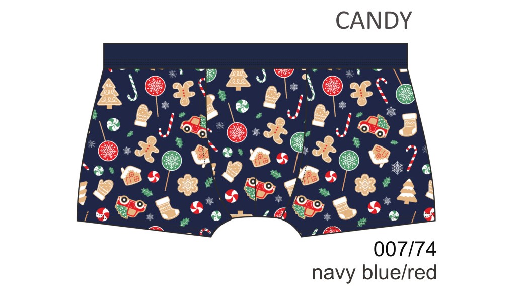 Boxerky Cornette 007/74 Candy