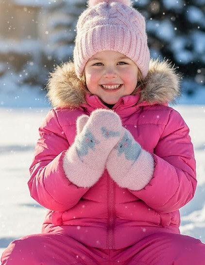 Rukavičky Noviti RZ049 Girl kotě