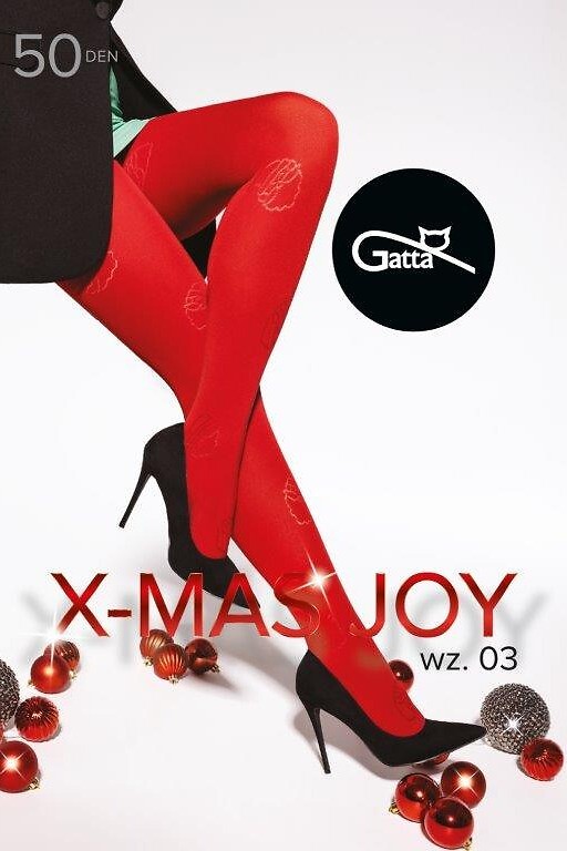 Punčocháče Gatta X-Mas Joy vz.03 50 den 2-4