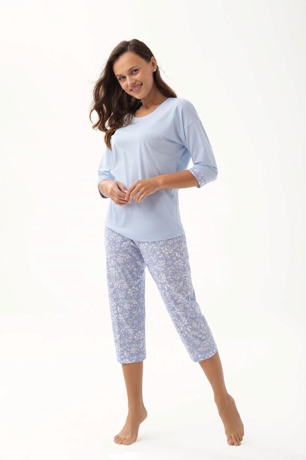 Pyžamo Luna 343 3/4 4XL dámské