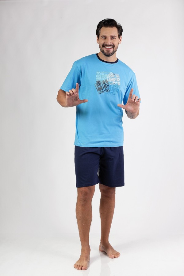 Pyžamo Regina 474 kr/r 2XL-3XL W25 pánské