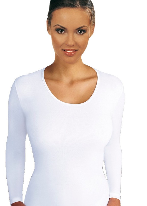 Triko s dlouhým rukávem Emili Lena color 2XL-3XL