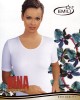 Triko s krátkým rukávem Emili Nina bílá S-XL #5