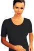 Triko s krátkým rukávem Emili Nina černá, béžová S-XL #1