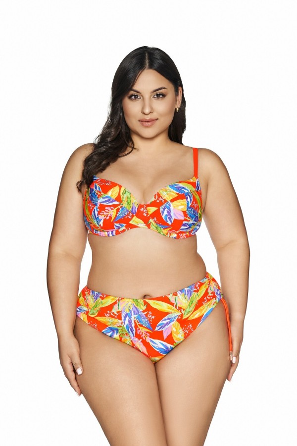 Plavková podprsenka full cup Ava SK 226 Vivid Orange Maxi