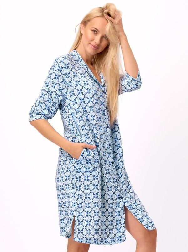 Košilka Key LND 721 B25 viskóza 3/4 S-XL rozepínací