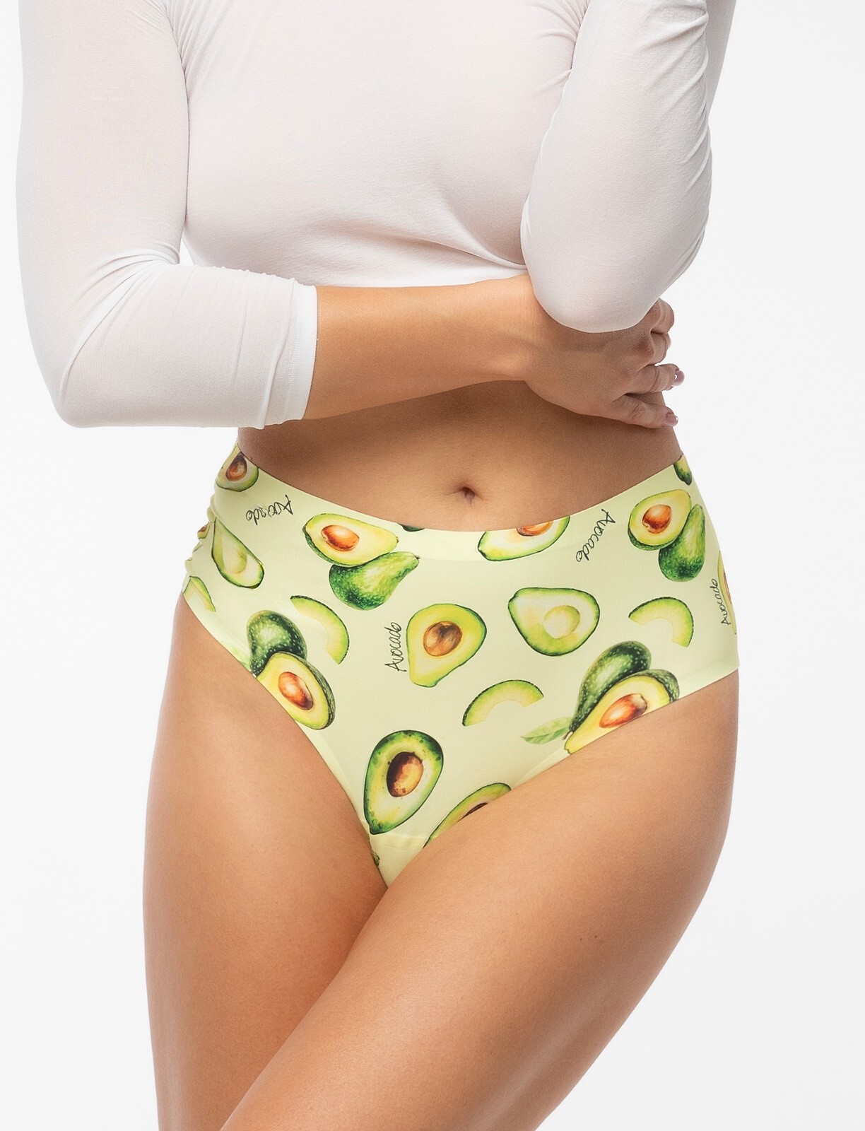 Brazilky Julimex Avocado Simple Brasil Maxi S-2XL