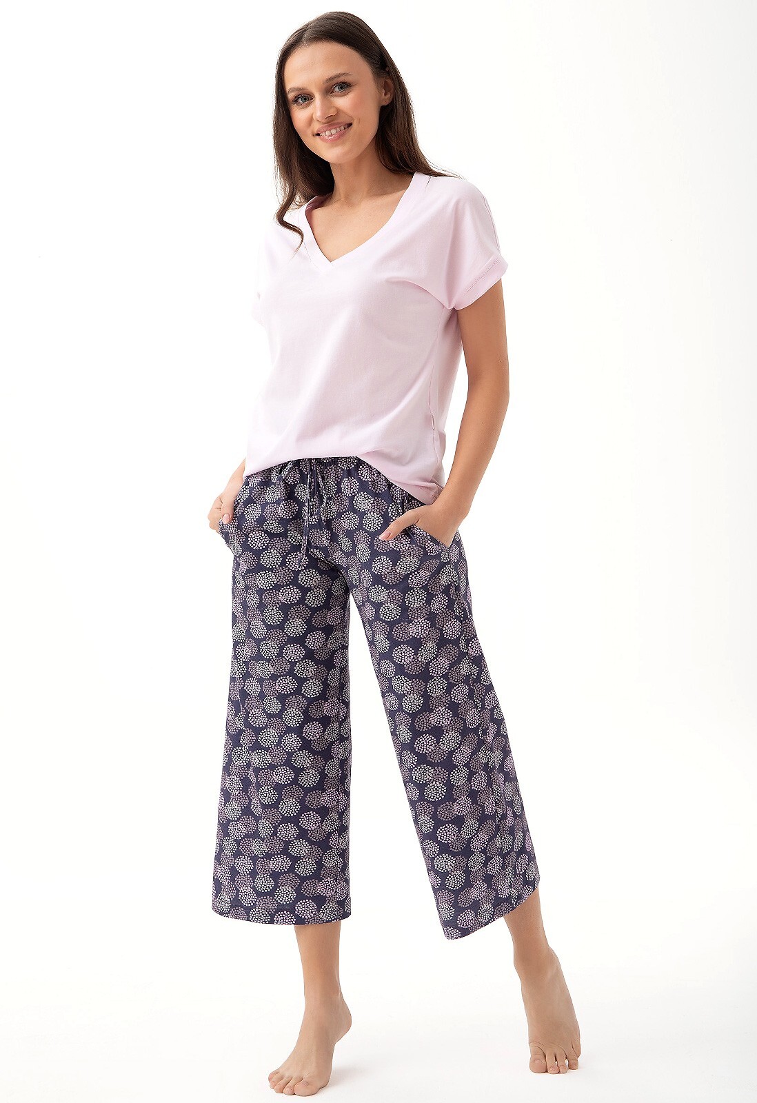Pyžamo Luna 314 kr/r M-2XL W25 dámské
