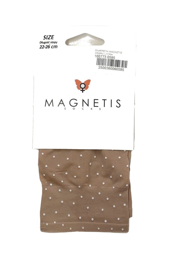 Ponožky Magnetis tečky Lycra 20 den