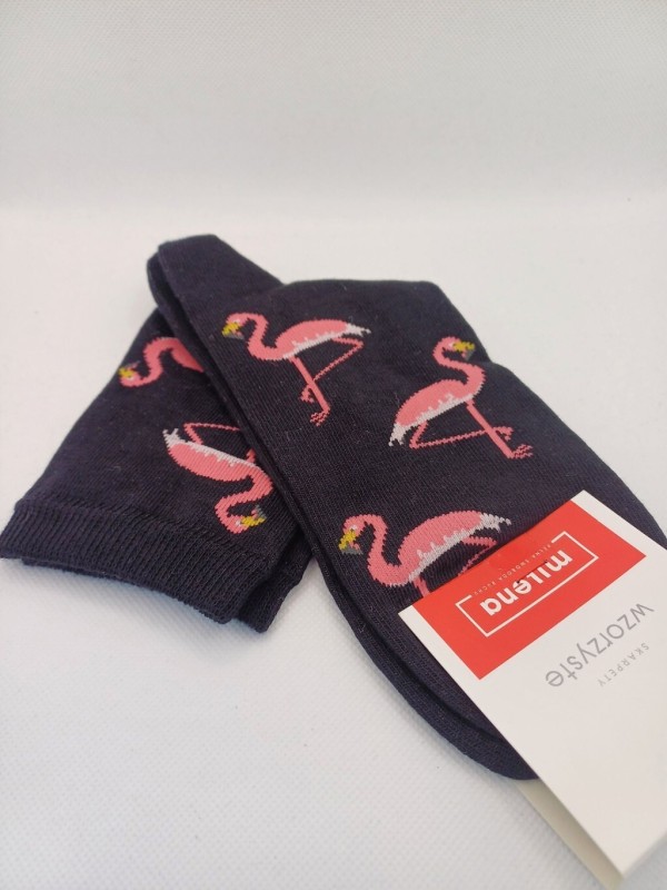 Ponožky Milena 0200-176 Flamingi 37-41