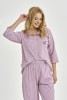 Pyžamo Taro 3435 Jolie 3/4 S-XL Z25/26 dámské rozepínací #3