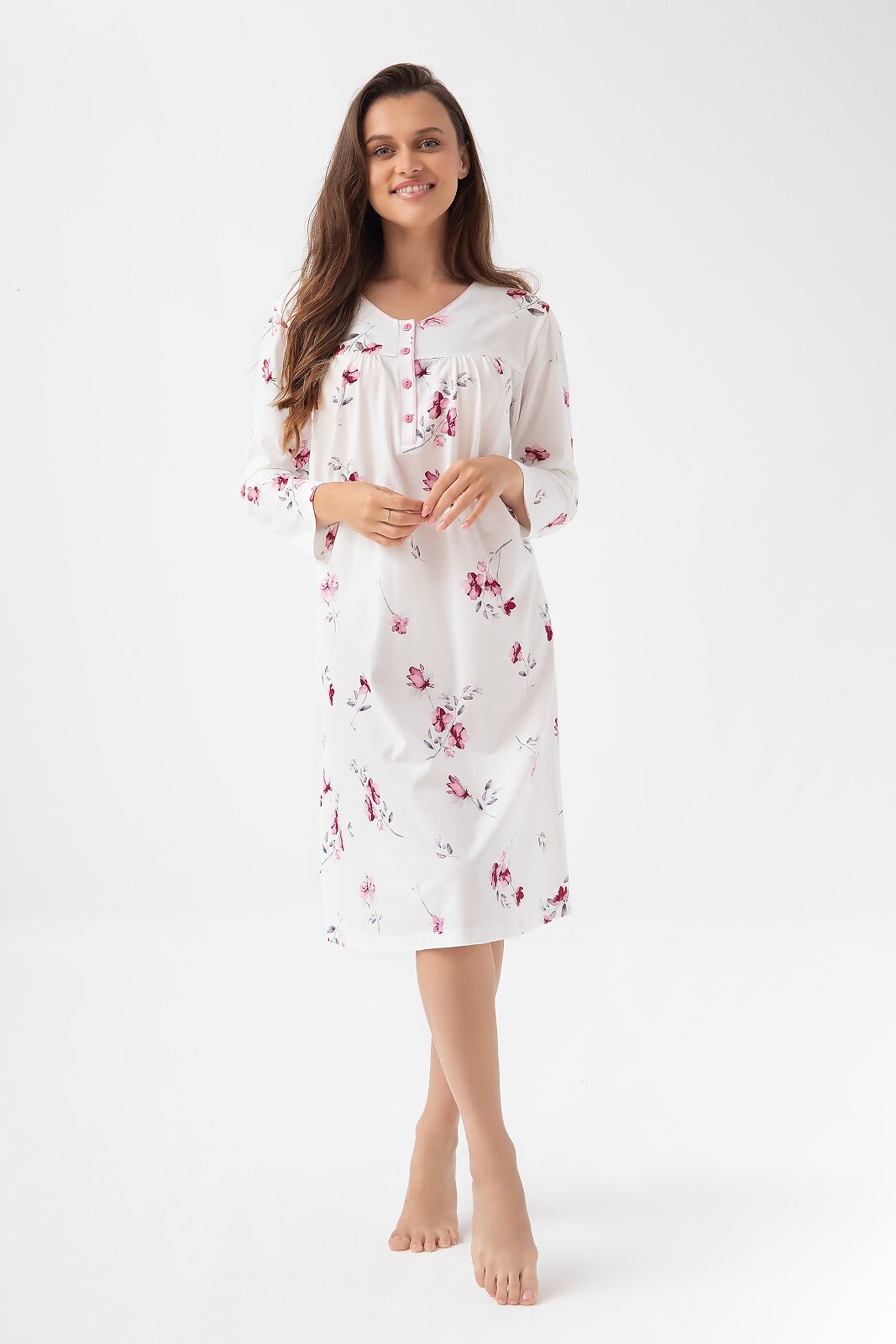 Košilka Luna 338 dl/r M-2XL Z25/26 dámská