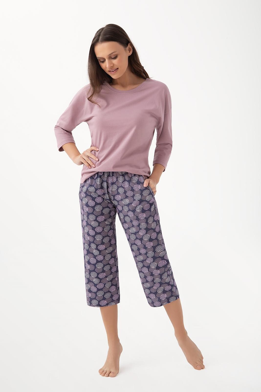 Pyžamo Luna 344 3/4 3XL Z25/26 dámské