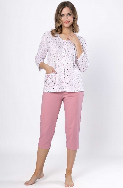 Pyžamo Leveza 1636 Dobrusia 3/4 M-2XL