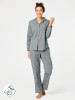 Pyžamo Key LNS 429 B25 dl/r S-XL rozepínací dámské #2