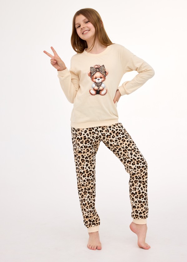 Pyžamo Cornette 592/191 Panther dl/r dívčí