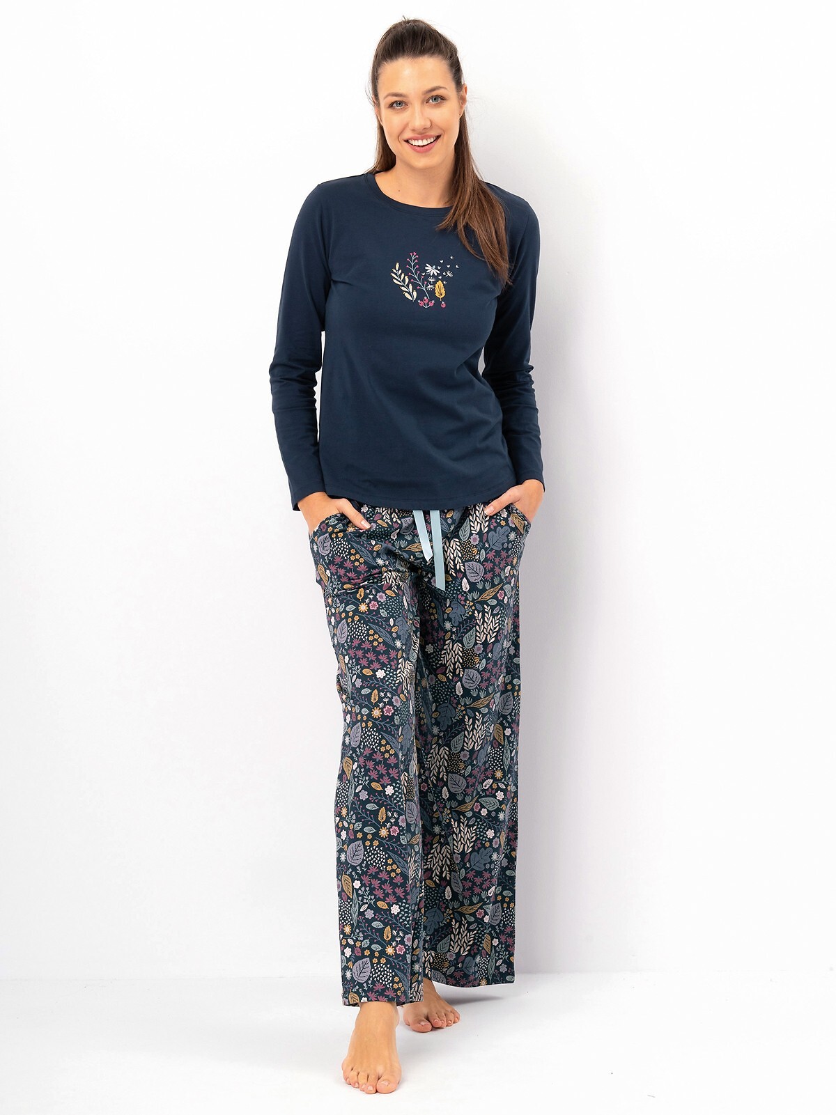 Pyžamo Key LNS 571 B25 dl/r S-XL dámské