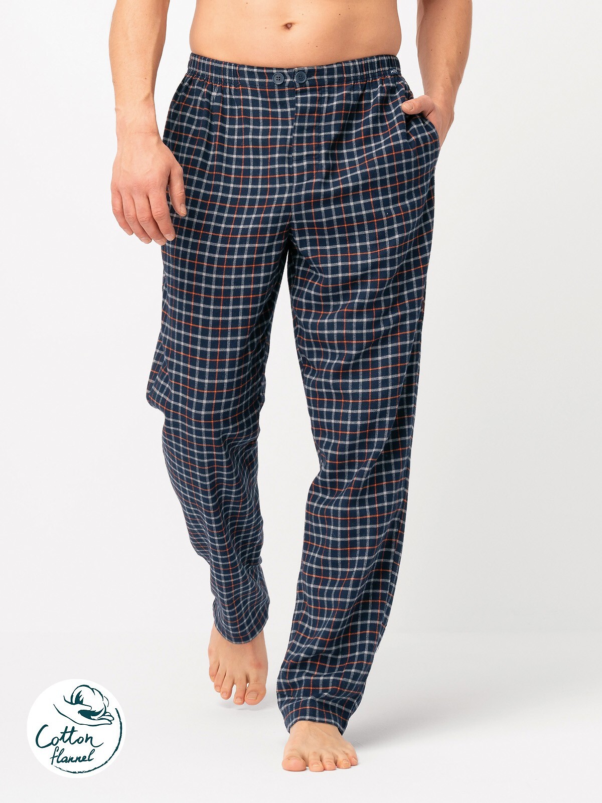 Pyžamové kalhoty Key MHT 481 B25 M-2XL pánské