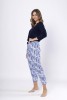 Pyžamo Leveza 1660 Elwira 7/8 M-2XL #5