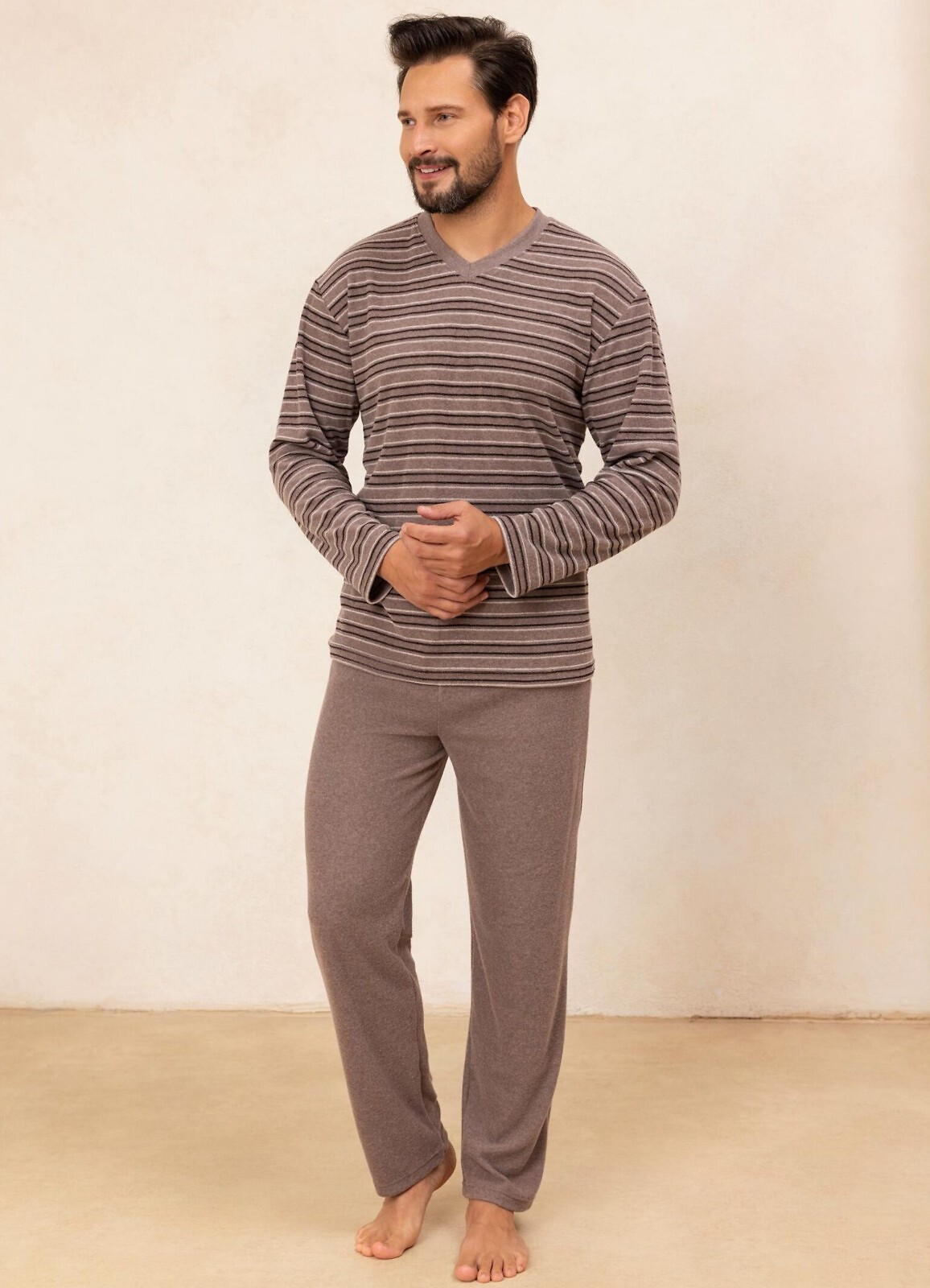 Pyžamo Regina 490 dl/r M-2XL Z25/26 pánské frotte