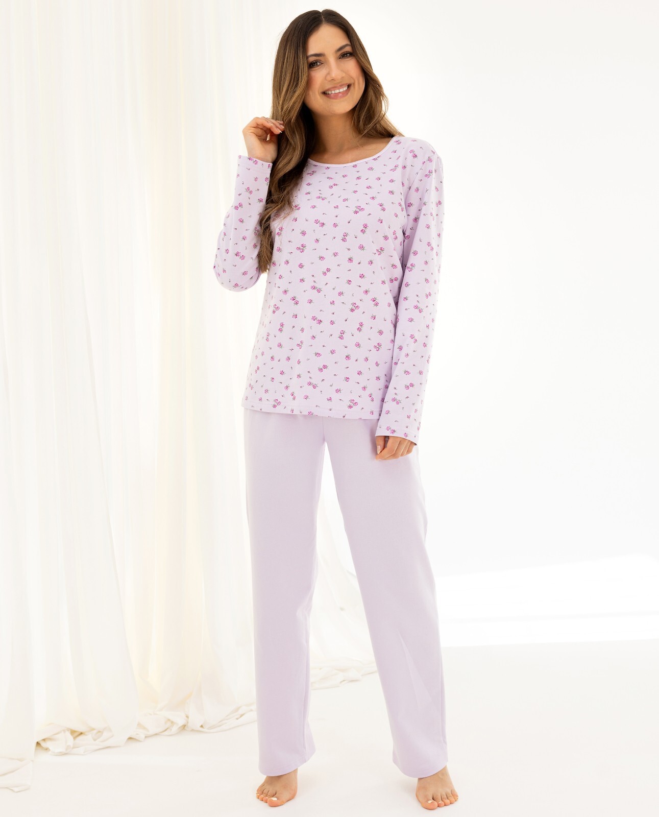 Pyžamo Regina 717 dl/r 2XL-3XL Z26 dámské