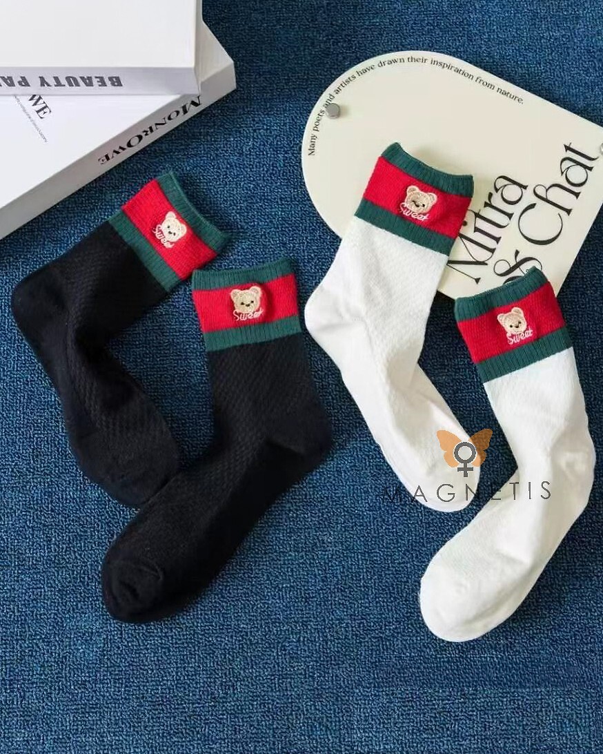 Ponožky Magnetis YN5045 medvídek