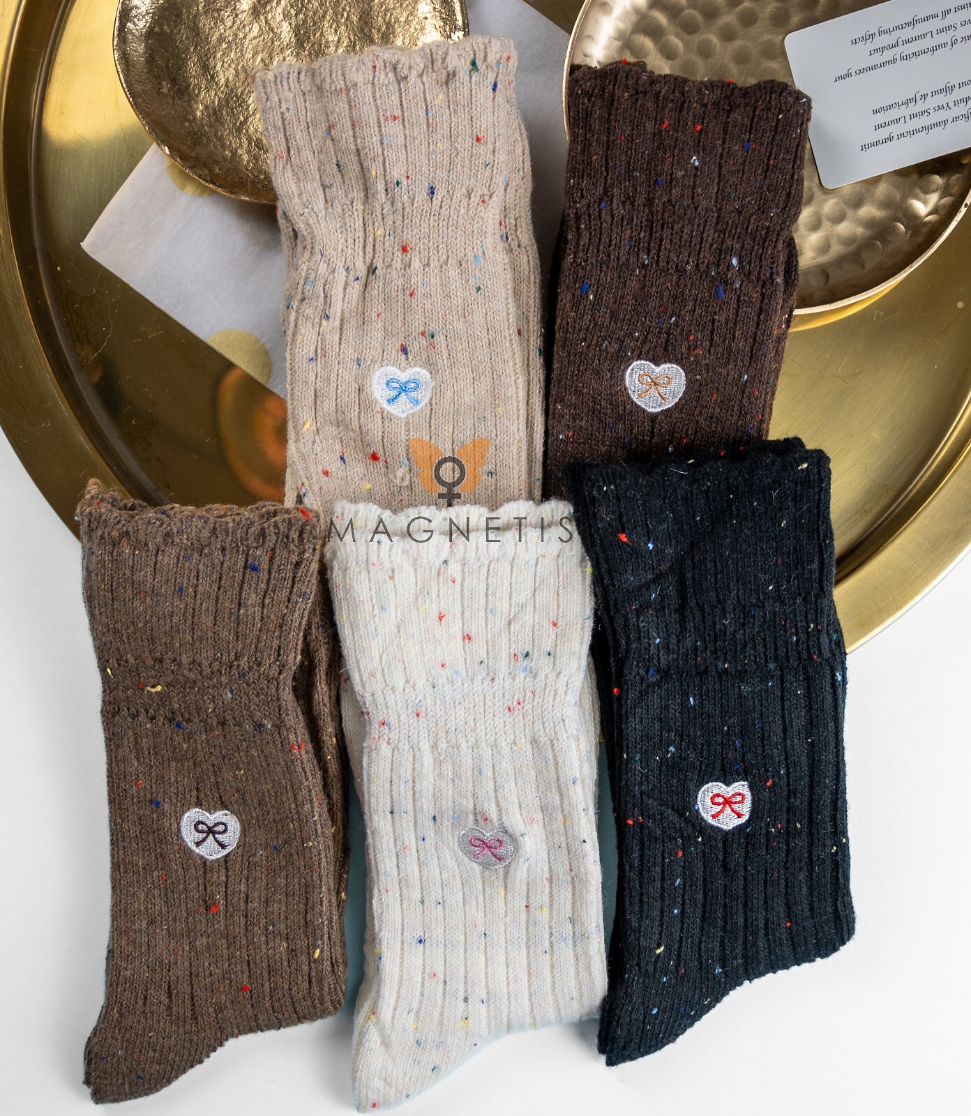 Ponožky Magnetis CO5025 proužek/srdce