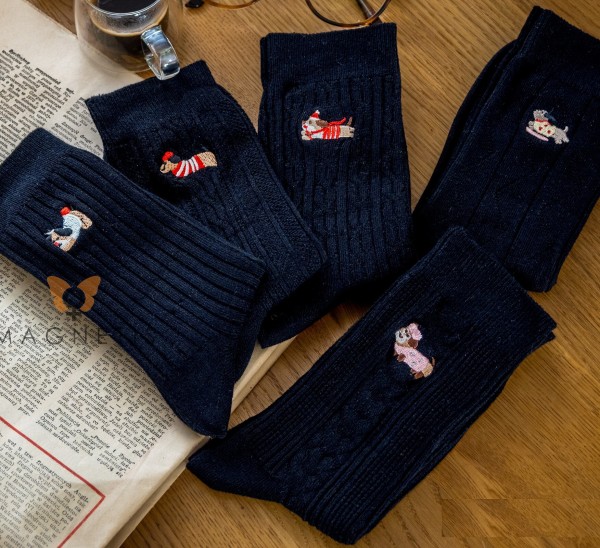 Ponožky Magnetis YN5033 jezevčík