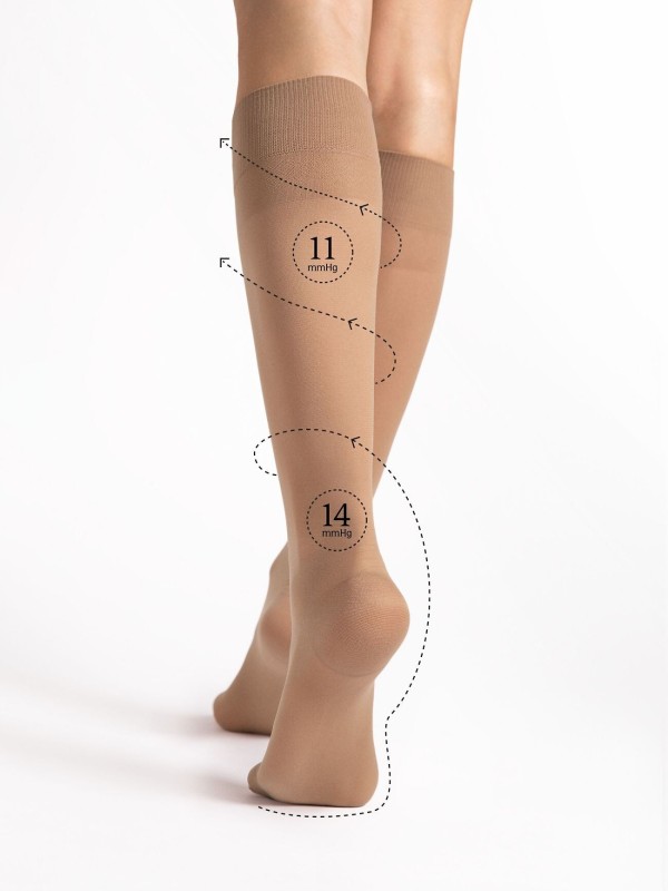 Podkolenky Fiore M 2107 Travel 30 den