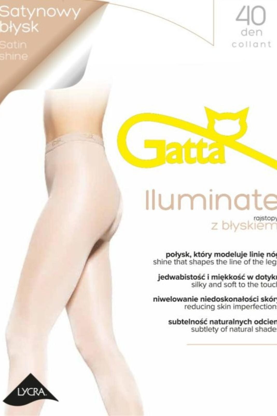 Punčocháče Gatta Iluminate 40 den 2-4