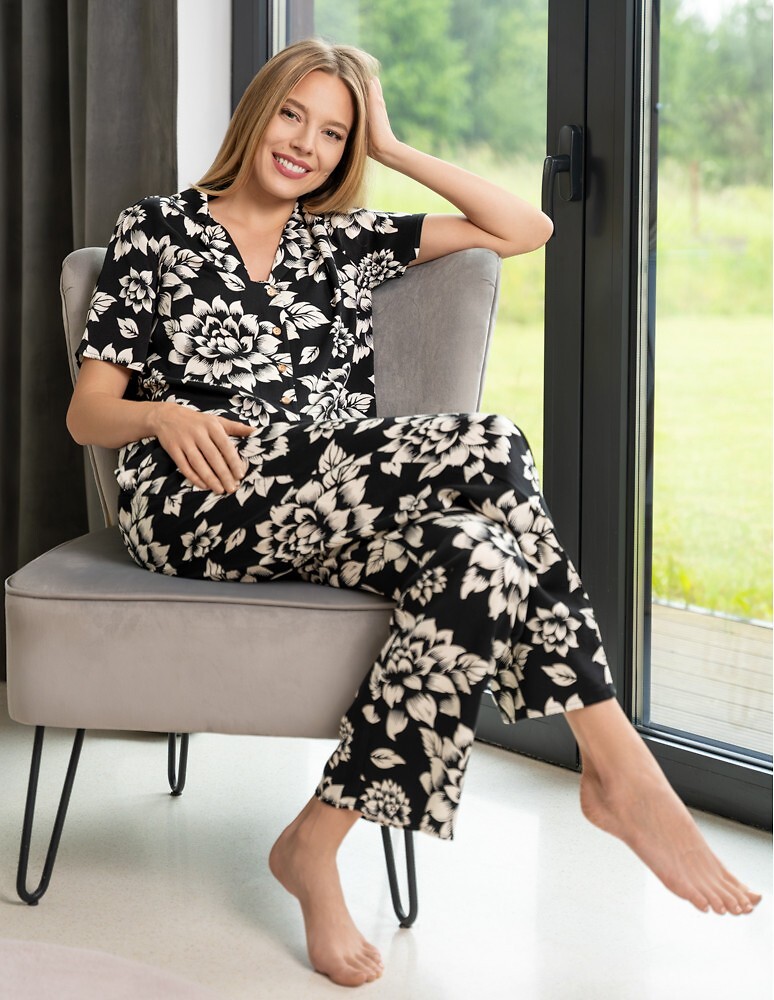 Pyžamo Moraj PDD5500-006 kr/r S-3XL rozepínací