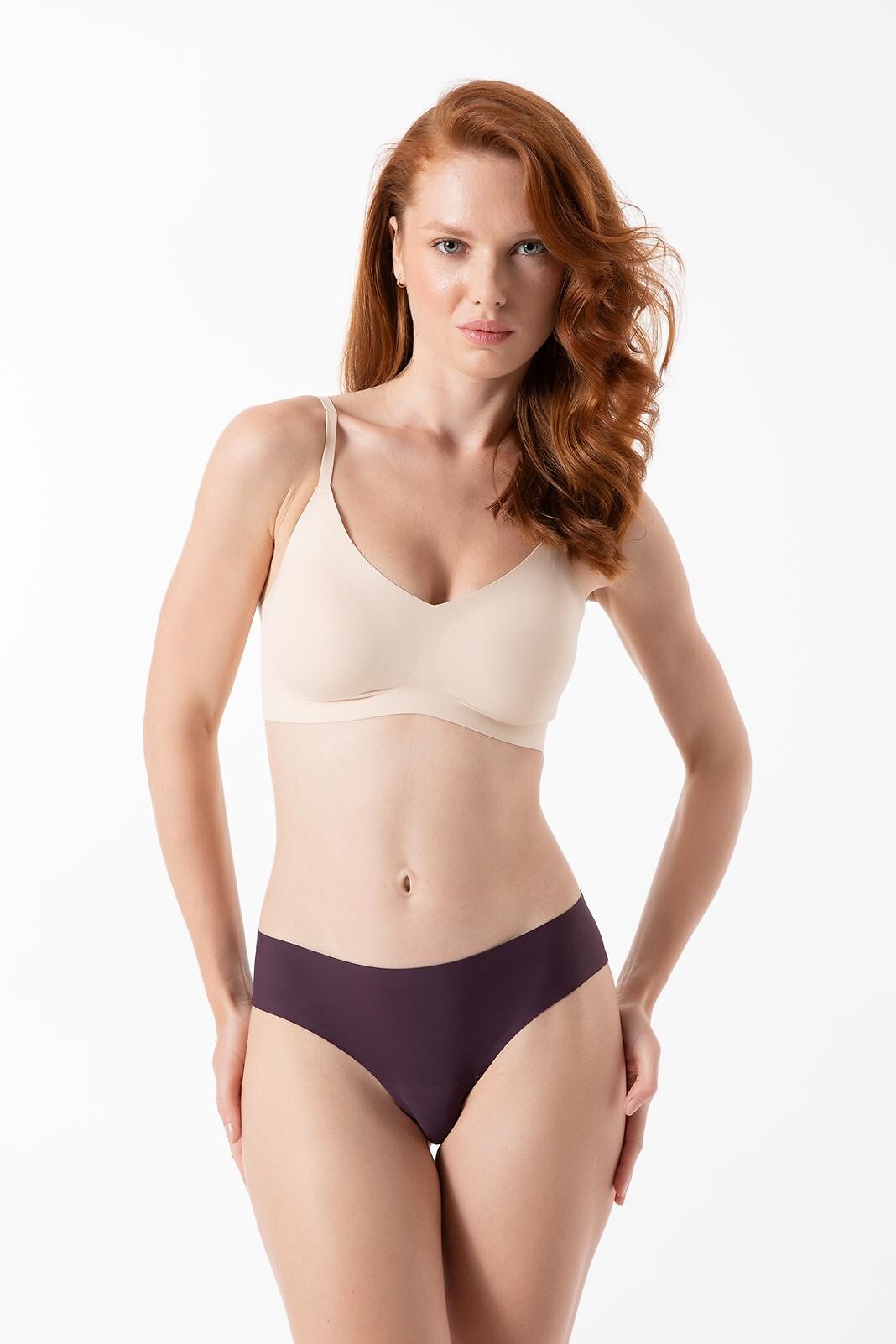 Brazilky Julimex Dark Plum Simple S-XL