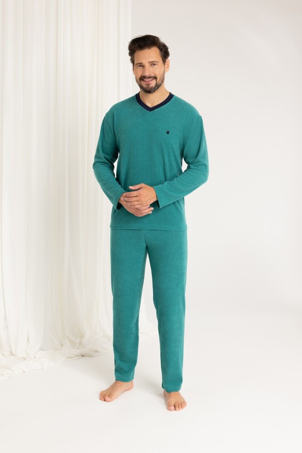 Pyžamo Regina 489 dl/r Frotte M-XL pánské