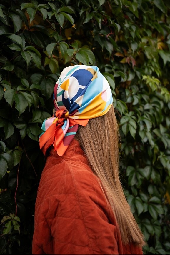 Šátek Art Of Polo 25269 Satin Jungle