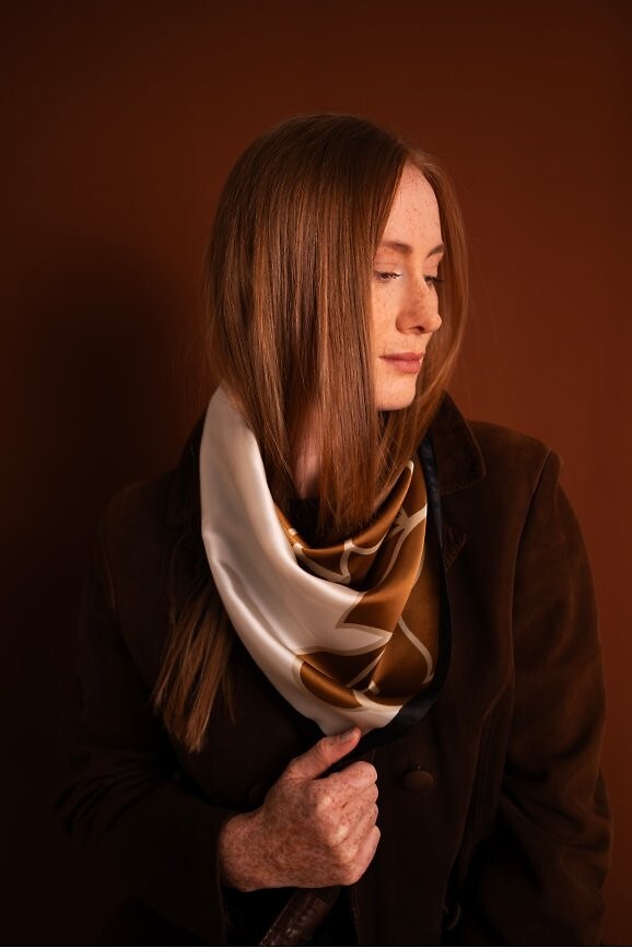 Šátek Art Of Polo 25270 Satin Poppy