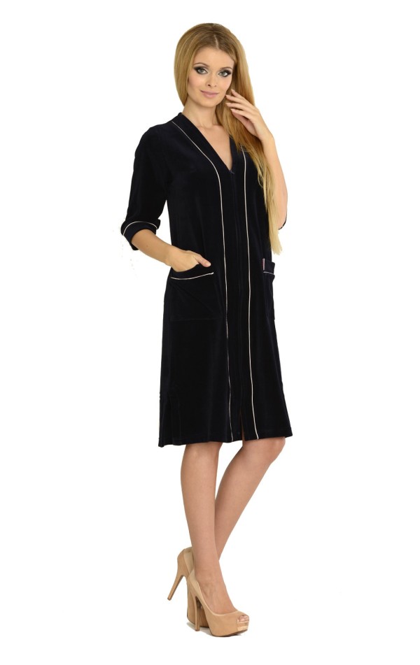Župan De Lafense 352 zip Welur 4XL-5XL
