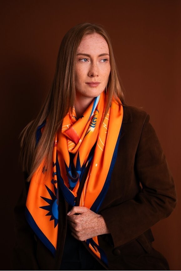 Šátek Art Of Polo 25235 Satin Universe