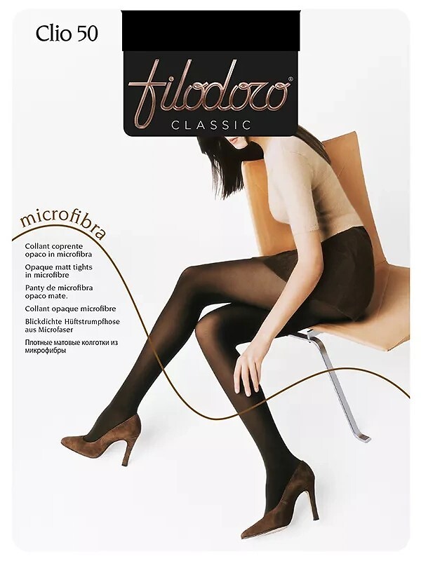 Punčocháče Filodoro Clio 50 den 2-4