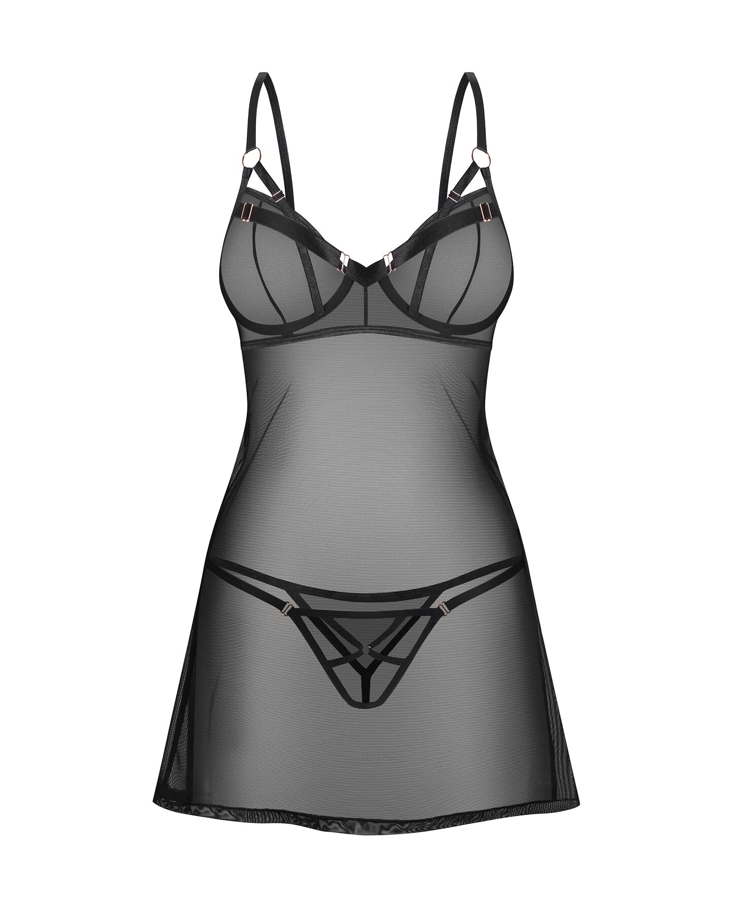 Košilka Obsessive Euridia Chemise XS-2XL