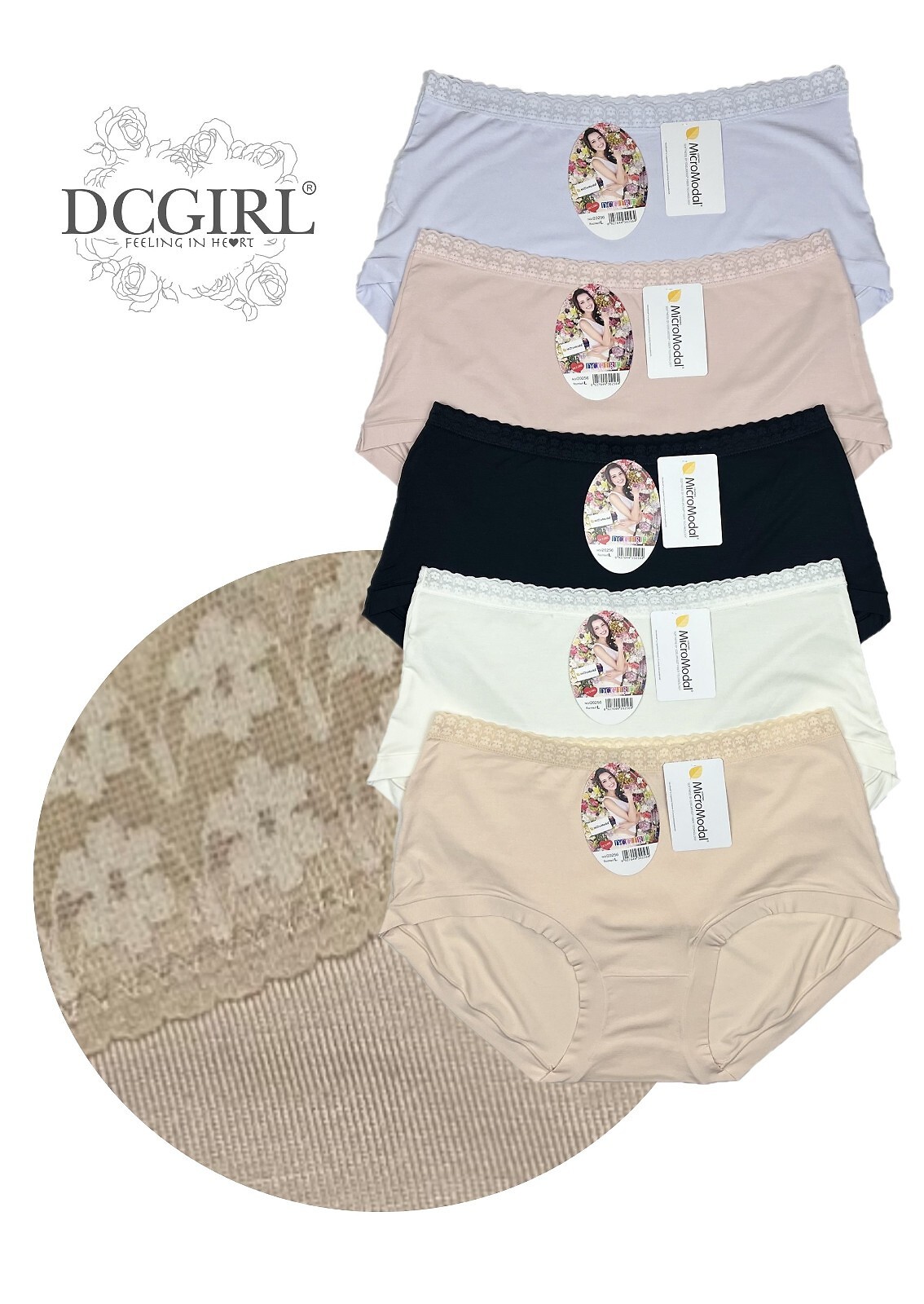 Kalhotky Dc Girl 20256 A'2 S-XL