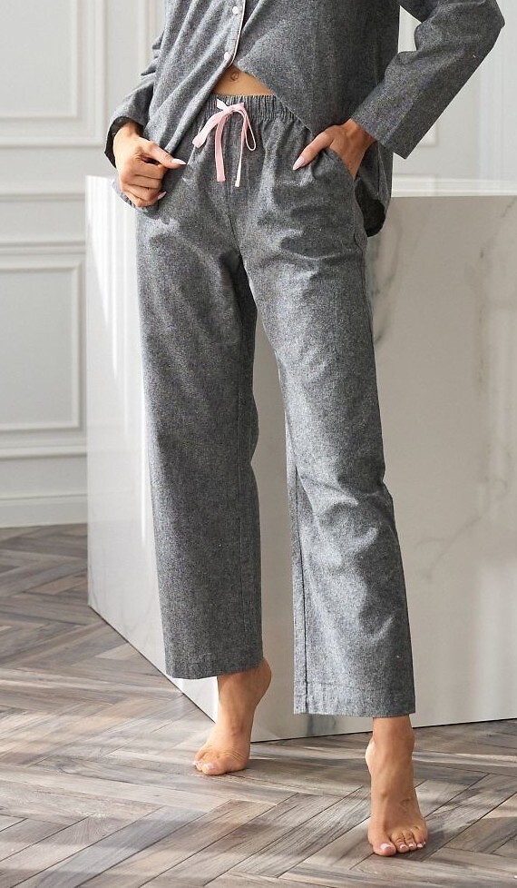 Pyžamové kalhoty L&L 2534 S-XL dámské