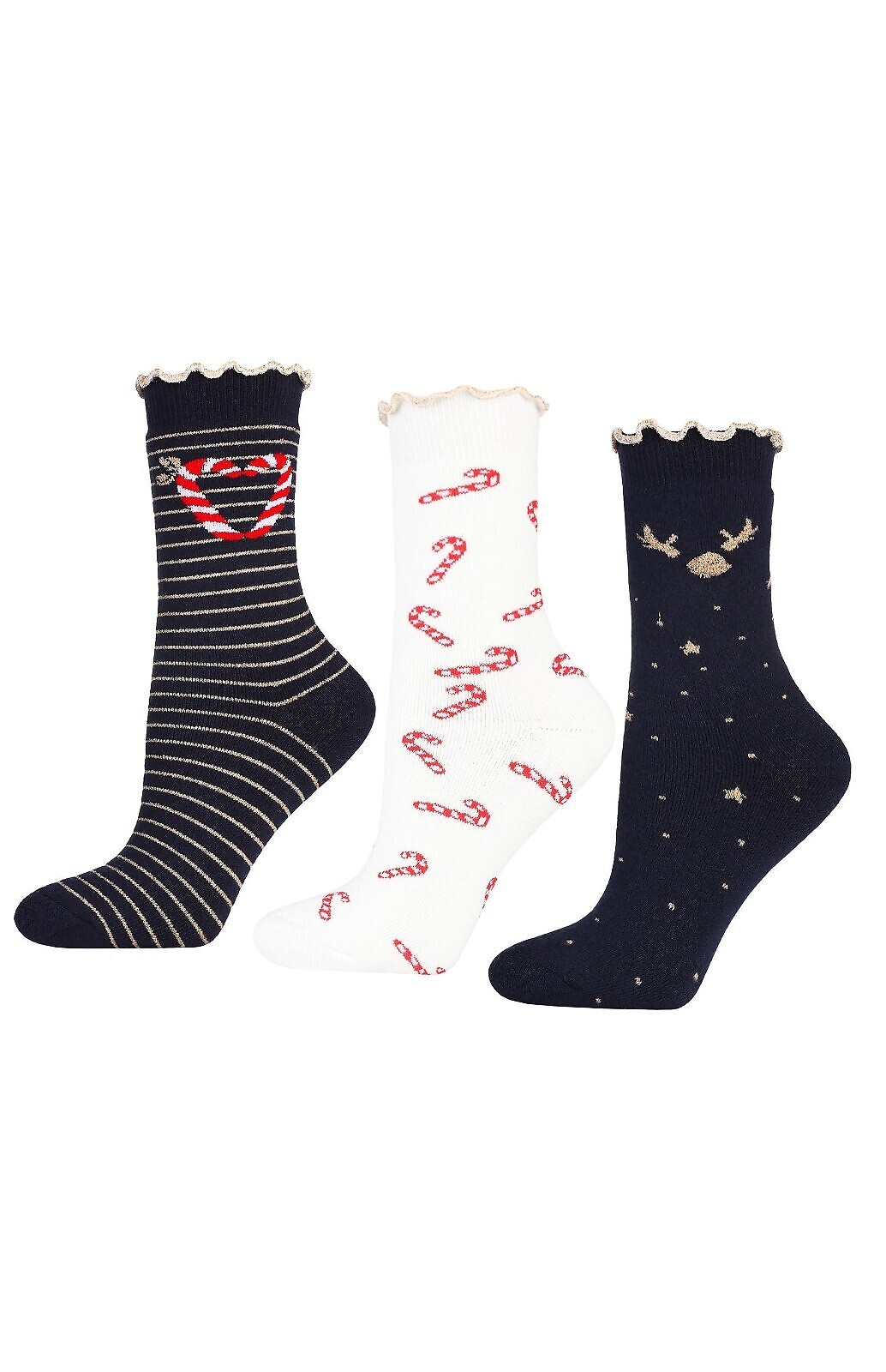 Ponožky Moraj CSL300-092 Vánoční 35-41