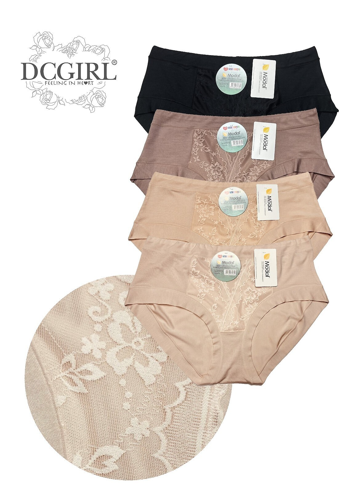 Kalhotky DC Girl 27076 A'12 L-2XL