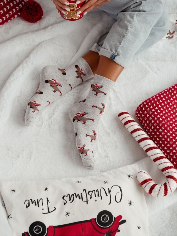 Ponožky Milena Kapybara na lyžích 37-41