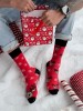 Ponožky Milena 1290-039 Vánoční sob odlišný pár 39-46 #2